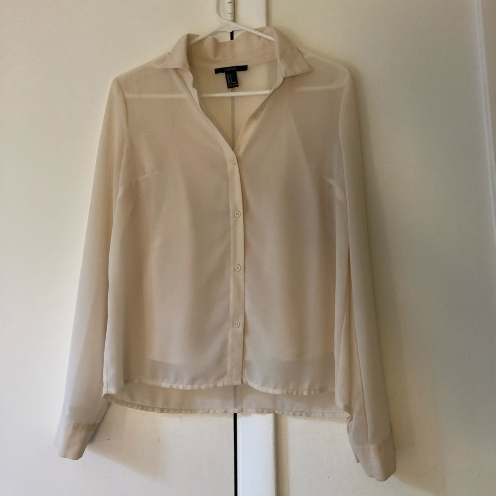 White shirt Forever 21